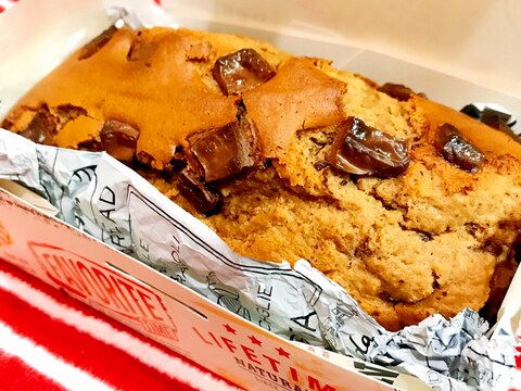 HMで簡単☆チョコパウンドケーキ ※バター不使用